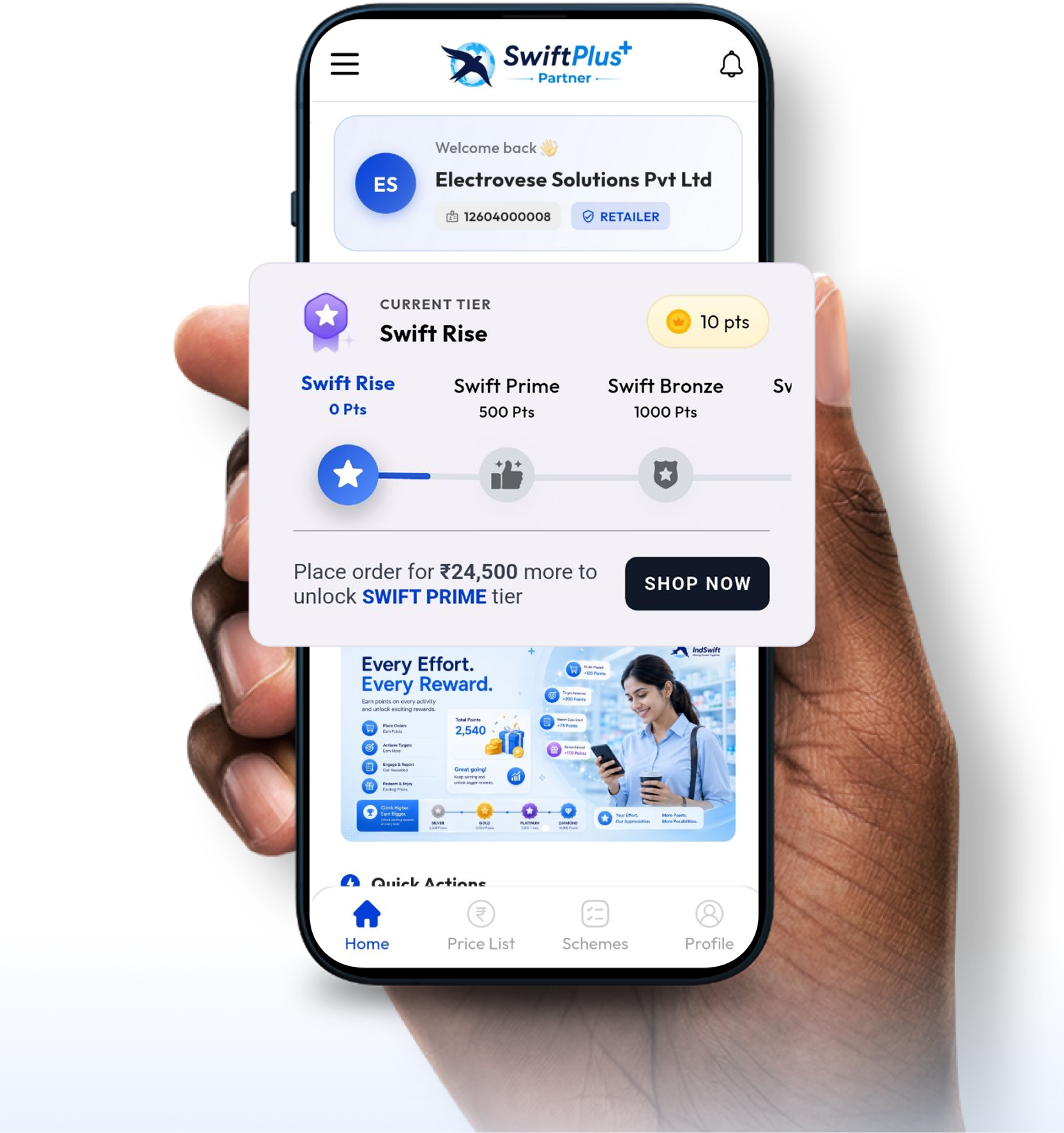 Mobile App Mockup Dashboard